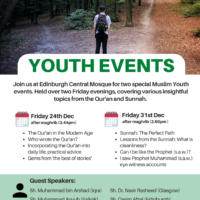 Youth Events - 24th and 31st Dec
